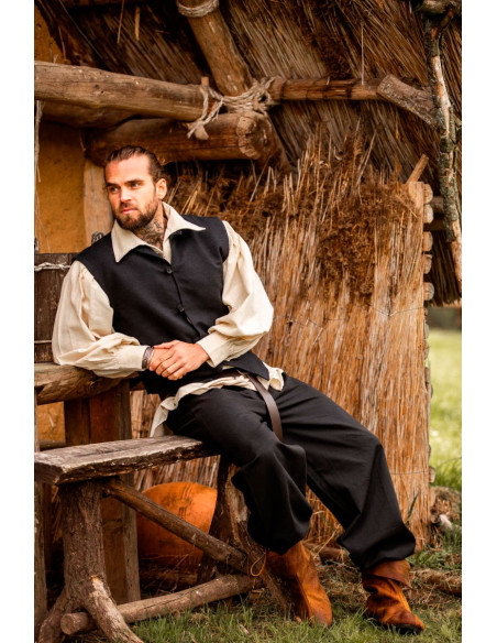 Gilet medievale lavorato a mano...