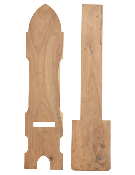 Sedia medievale vichinga in legno...