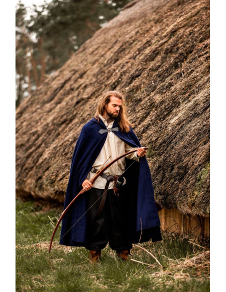 Mantello medievale in lana modello...
