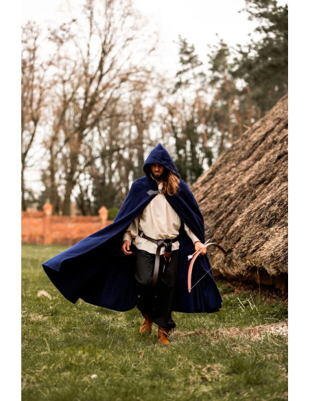 Mantello medievale in lana modello...