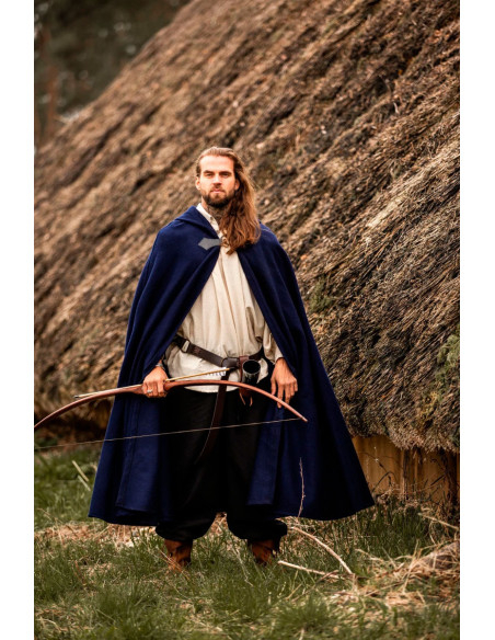 Mantello medievale in lana modello...