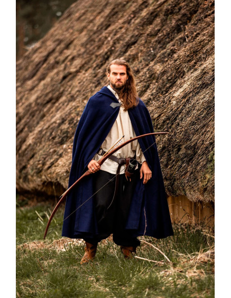 Mantello medievale in lana modello...