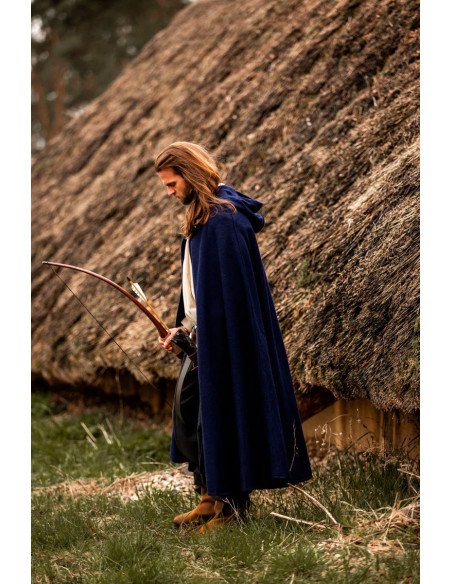Mantello medievale in lana modello...