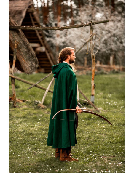 Mantello medievale in lana modello...