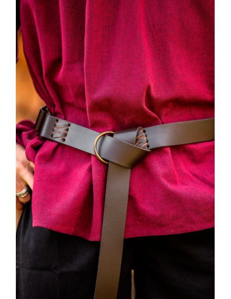 Cintura ad anello in pelle Conrad...