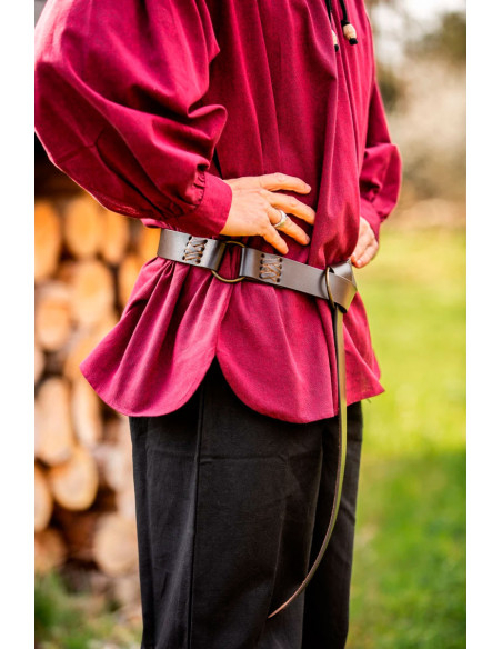 Cintura ad anello in pelle Conrad...