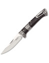 Coltello marca Albainox decorato nero stamina (20,5 cm.)