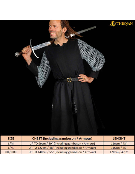 Tabardo guerriero vichingo medievale,...