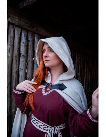 Mantella medievale in lana modello...