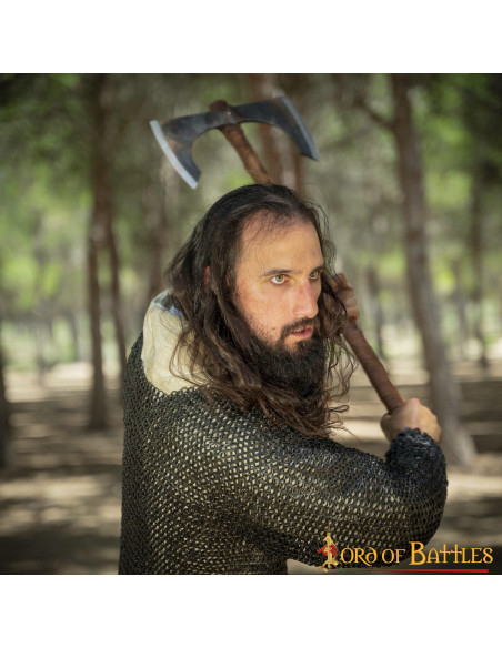 Anello piatto di cotta di maglia in...