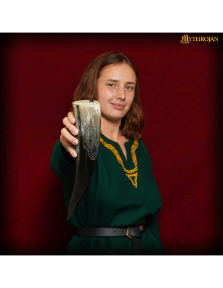 Corno potabile vichingo modello Lupo...