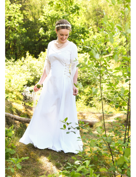 Abito da sposa medievale con...