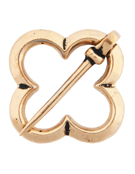 Spilla medievale modello Trebol,...