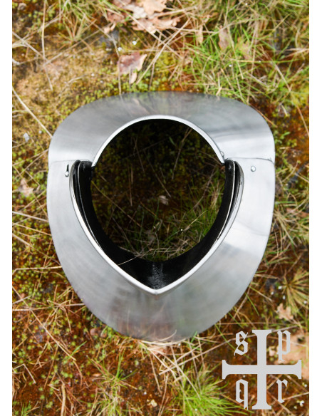 Gorgiera medievale in acciaio del...