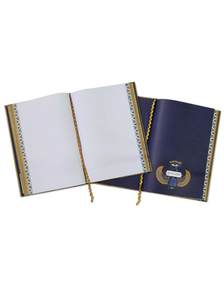 Diario con disegno di papiro egiziano...