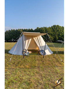 Tenda medievale per intrepidi guerrieri, 4 x 6 metri....