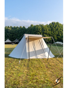 Tenda medievale per intrepidi guerrieri, 4 x 6 metri.... 2
