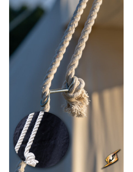 Tenda medievale nera per guerrieri, 3...