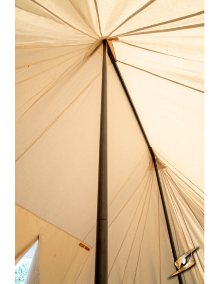 Tenda medievale naturale per...
