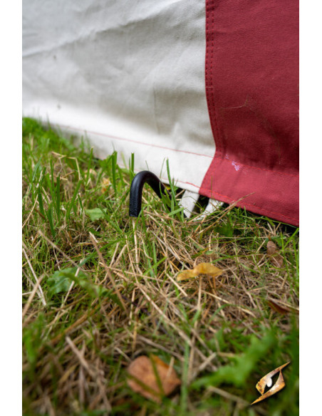 Tenda per tendoni medievale, rosso... Tenda per tendoni medievale, rosso...