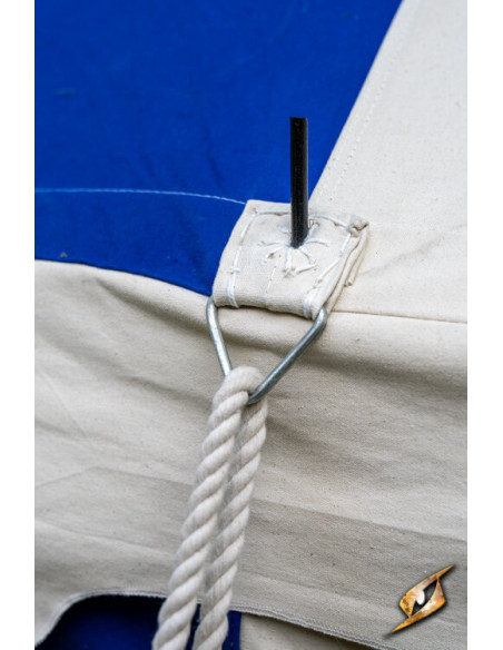 Tenda per tendoni medievale, blu...