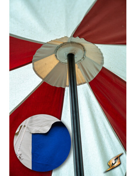 Tenda per tendoni medievale, blu...