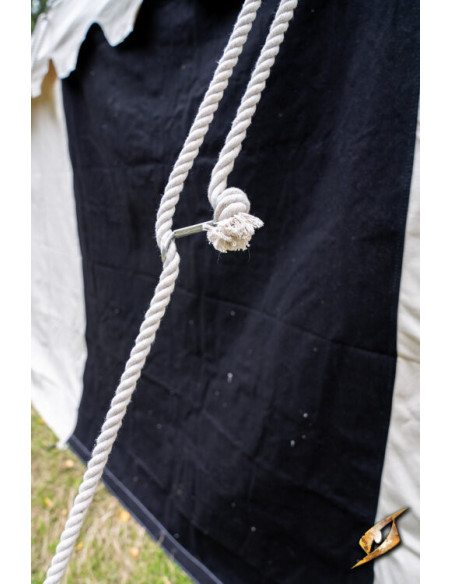 Tenda per tendoni medievale, nero...
