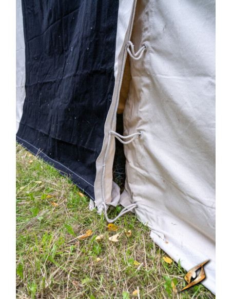 Tenda per tendoni medievale, nero...