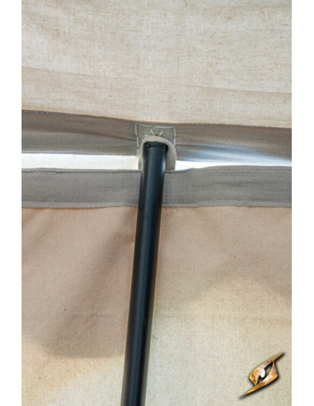 Tenda per tendoni medievale, nero...