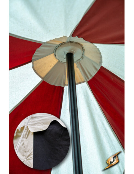 Tenda per tendoni medievale, nero...