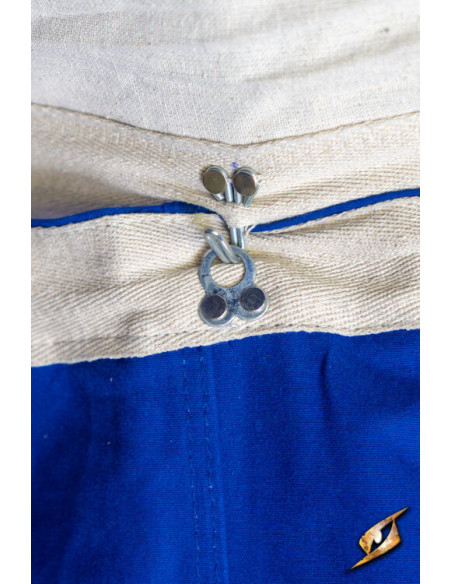 Tenda per tendoni medievale, nero-blu...