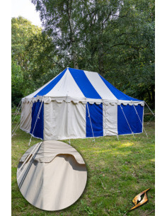 Tenda tendone medievale, naturale 4 x 6 metri. (Versione...
