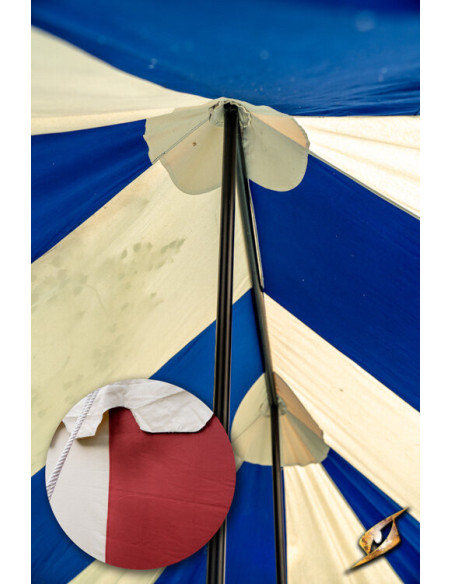 Tenda tendone medievale, rosso...