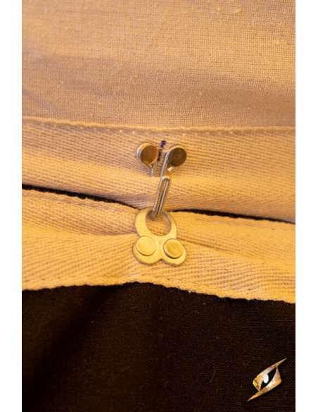 Tenda tendone medievale, nero-giallo...