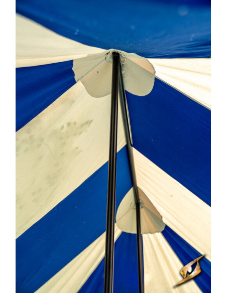 Tenda tendone medievale, blu naturale...