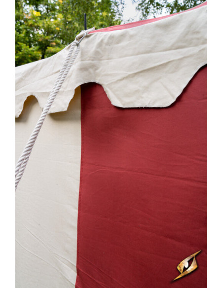 Padiglione tenda medievale, rosso...