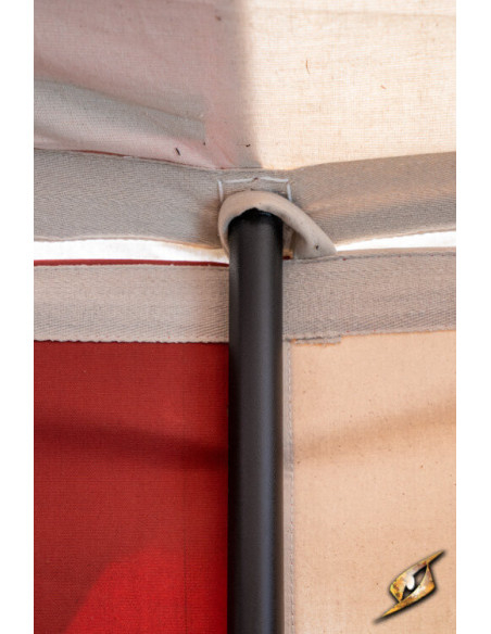 Tenda tendone medievale, rosso...