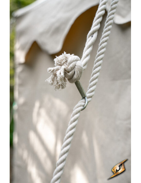 Tenda tendone medievale, verde...