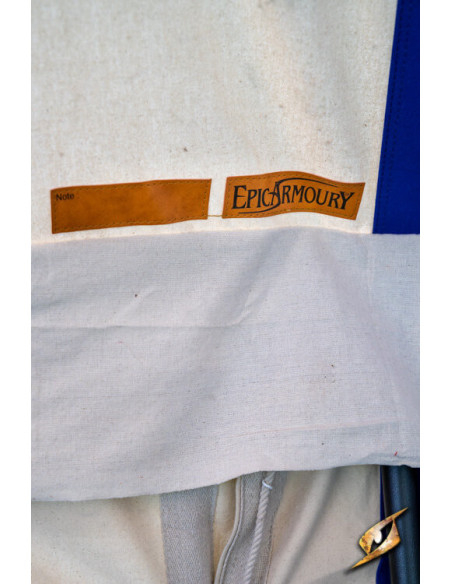 Tenda tendone medievale, blu naturale...