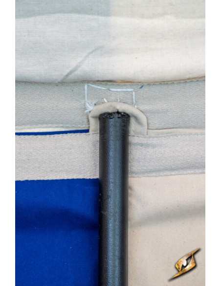 Tenda tendone medievale, blu naturale...