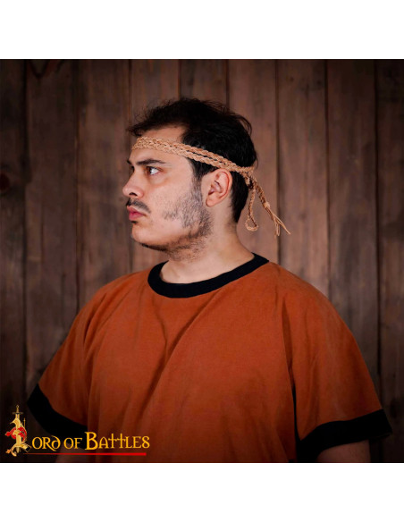 Tracolla balearica con lacci intrecciati