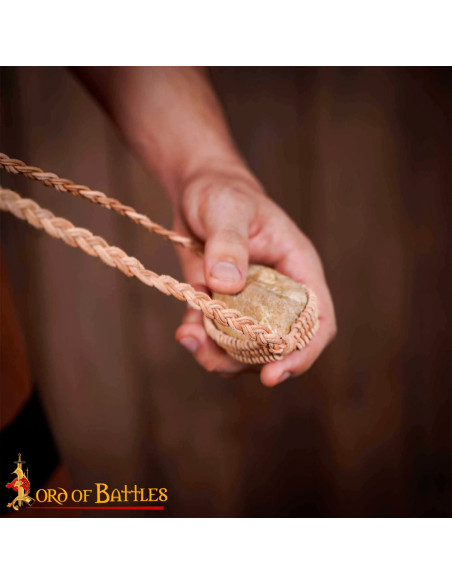 Tracolla balearica con lacci intrecciati