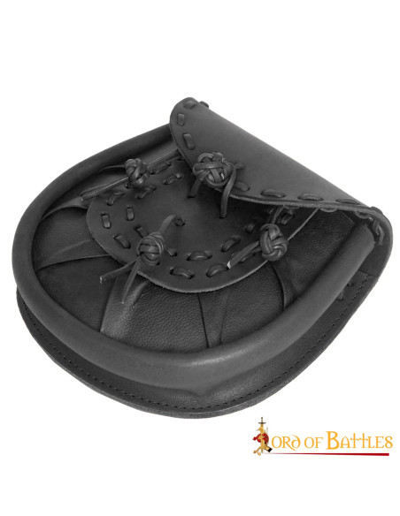 Marsupio medievale in pelle con...