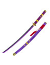 Katana funzionale viola Enma di Zoro di One Piece