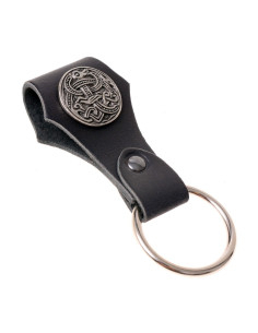 Piccola bandoliera vichinga con anello ascia