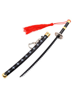 Portachiavi con katana di Trafalgar Law di One Piece