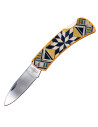 Coltello tascabile Third Taracea modello N12A, manico in alluminio (16,8 cm.)