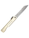 Coltello tascabile Terzo Higonokami N17-8, acciaio Damasco (16,5 cm.)