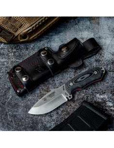 Coltello tattico Cudeman MIni Green Beret, manico Micarta