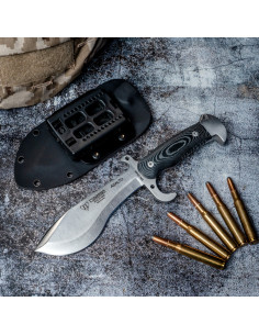 Coltello d'assalto, micarta nera